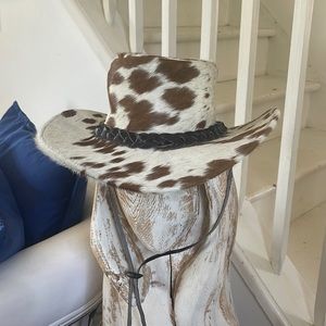 Cowhide Cowgirl Hat